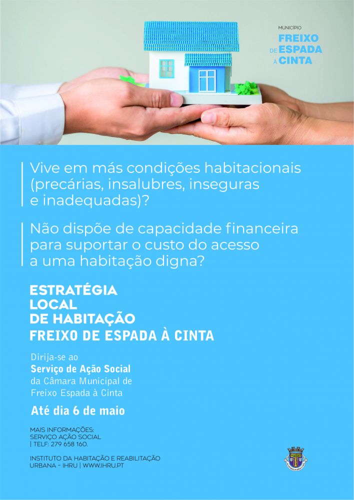 Prorrogado o Prazo de Inscrições – Estratégia Local de Habitação
