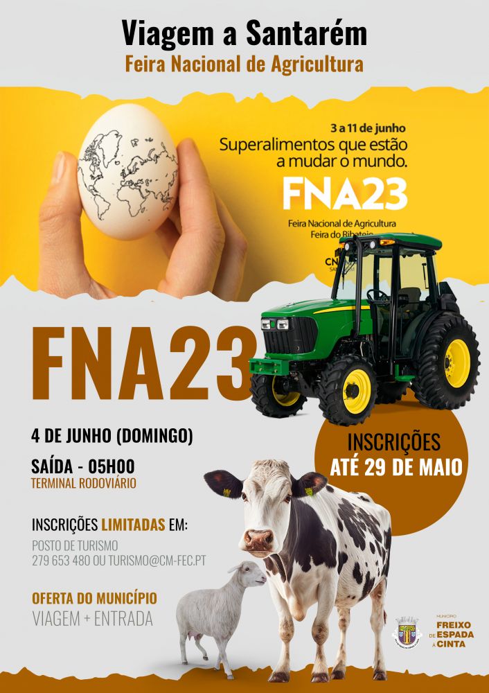 Feira Nacional de Agricultura de Santarém – Inscrições abertas