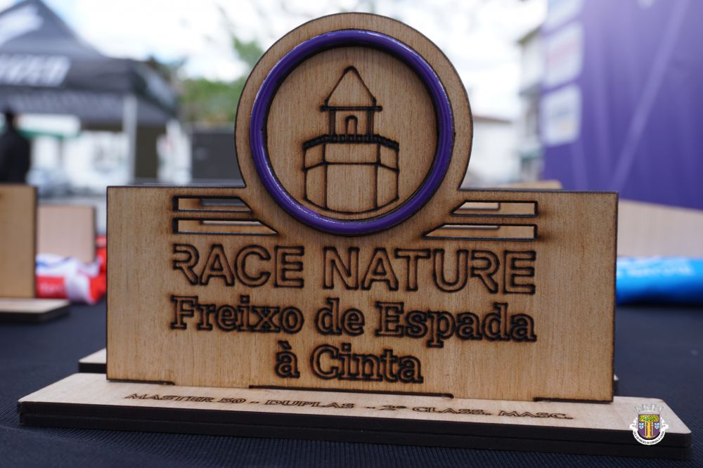 Cerimónia de pódio final do BTT Race Nature Freixo Espada à Cinta