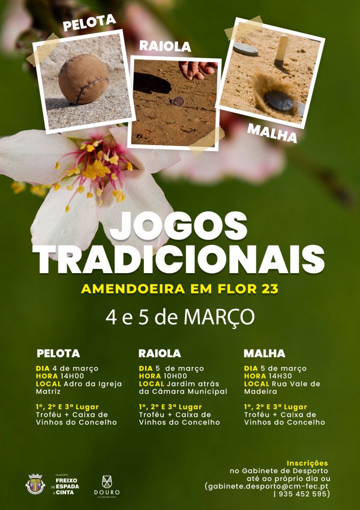 Jogos Tradicionais da Pelota, da Raiola e da Malha